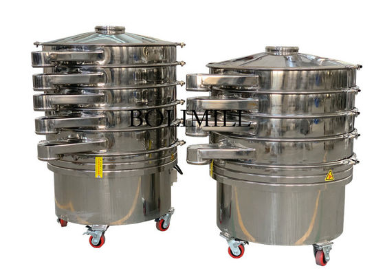 La classificazione rotonda spolverizza la macchina del setaccio del Vibro del CE IL GMP 2000kg/H