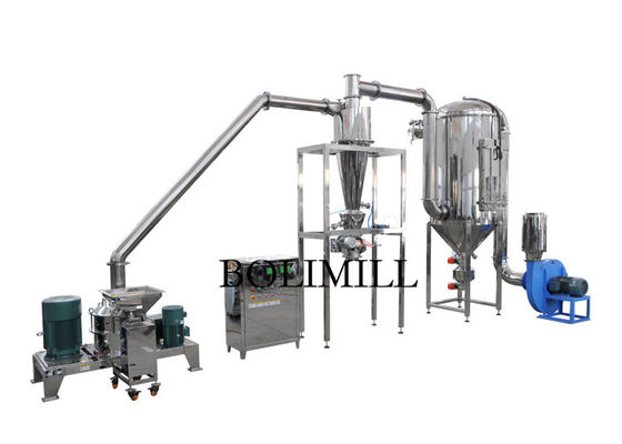 Macchina per la frantumazione senza polvere della foglia di 2000rpm 320mm Moringa