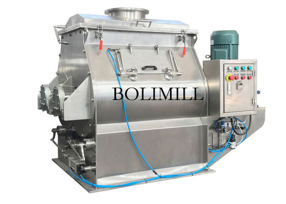 Mescolatore di paletta dell'asse del doppio di acciaio inossidabile 304 3kw 15rpm
